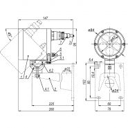 Системы видеонаблюдения взрывозащищенные - Прожекторы взрывозащищенные