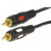  - REXANT Шнур 2RCA Plug - 2RCA Plug 1.5М (Gold) (17-0143)