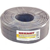  - REXANT Кабель RG-58 A/U, (64%), 50 Ом, 100м., Серый   (01-2002)