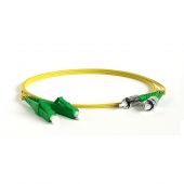  - Hyperline FC-D2-9-LC/AR-ST/AR-H-1M-LSZH-YL