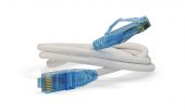  - Hyperline PC-LPM-UTP-RJ45-RJ45-C6-0.3M-LSZH-WH