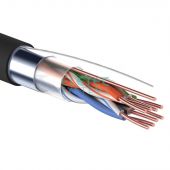  - Кабель FTP 5E Eletec 4x2xAWG24 наружный, эконом, 305 м, CCA (06-823)