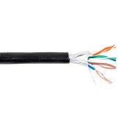 Кабель FTP 5E Eletec 4x2xAWG24, Profi Line, наружный, 305м, медь (06-431)