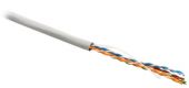 Hyperline UUTP4-C5E-S24-IN-PVC-GY-305 (UTP4-C5E-SOLID-GY-305) (305 м)